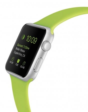 The Apple Watch Sport.