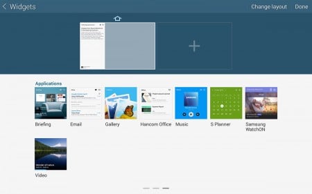 The widgets need work.