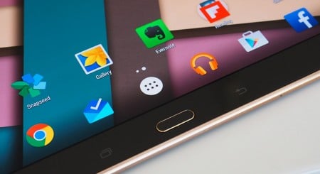 With Google's stock launcher on-board, the Tab S is even better.