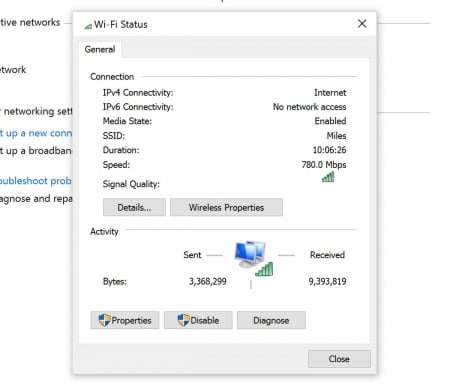 With Smart Connect switched on, your three networks are converged under one.