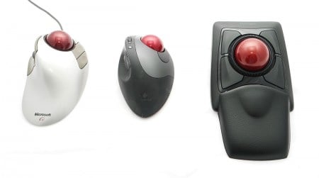 Yeah, we like trackballs. We like all mice, but we still have a few trackballs. 