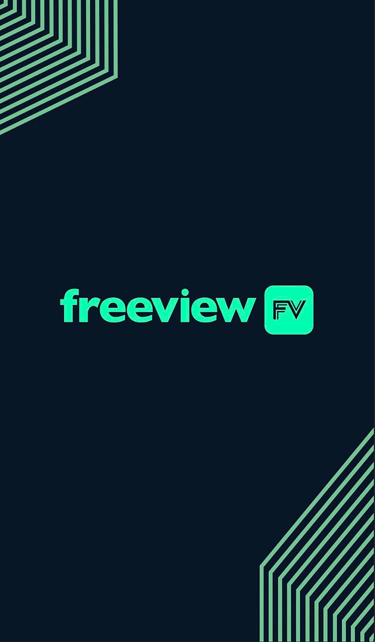 Freeview FV app splash screen