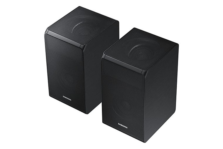 Rear wireless speakers